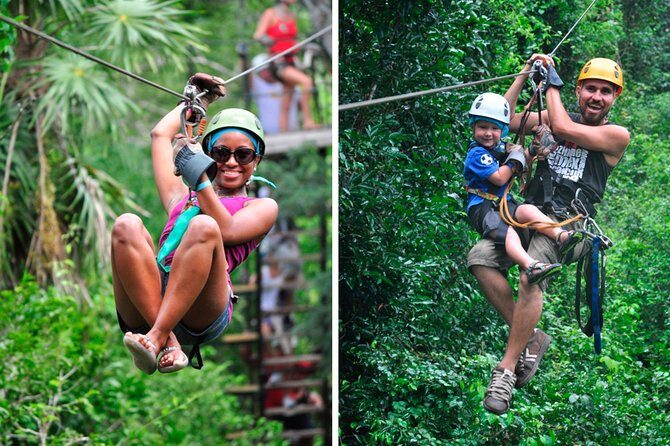 Cancun Combo Tour: Zipline and Off-Road Buggy Adventure - Polaris or ATV Speed Stops and the Water Zip Line Finish