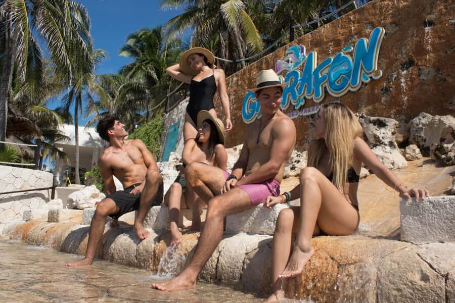 Cancun: Dolphin Encounter on Isla Mujeres and Garrafon Park - A 9-hour catamaran day from Cancun to Isla Mujeres