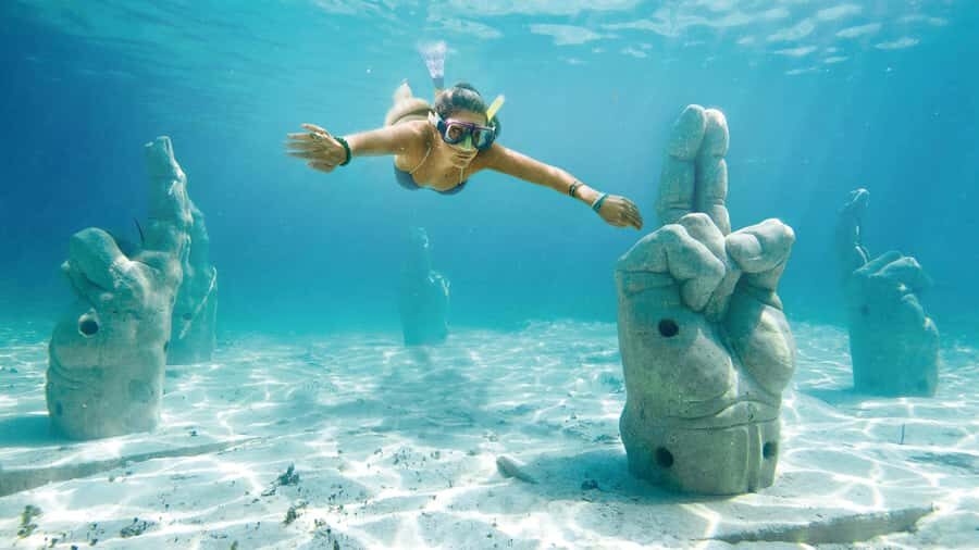 CANCUN: Dolphin Swim Adventure with buffet and soft drinks - Dolphin Discovery Cancun: what the dolphin swim actually includes