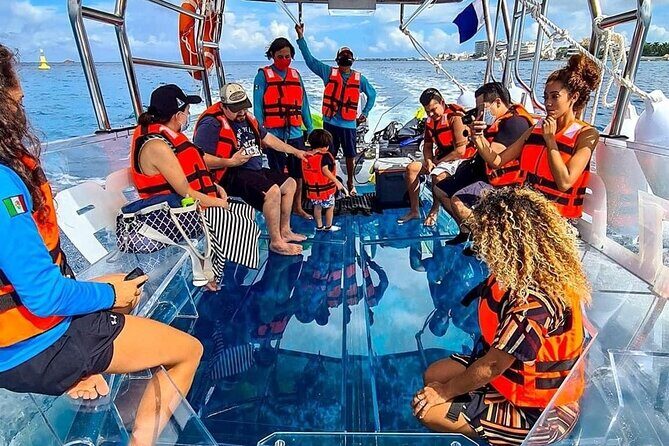 Cancun Glass Boat Sightseeing Cruise - Who this cruise fits best