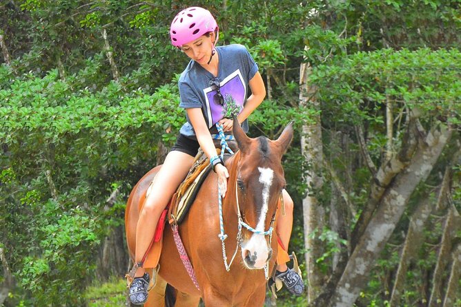 Cancun Horseback Riding, ATV, Ziplines, Cenote, Lunch and Drinks - Puerto Morelos in One Afternoon: Horses, ATVs, Ziplines, and a Cenote
