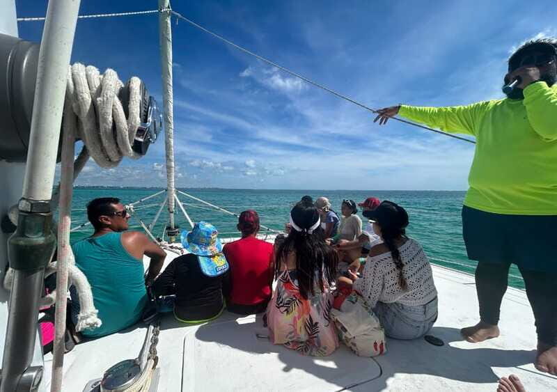 Cancun: Isla Mujeres Catamaran with buffet, drinks & snorkel - El Meco Reef snorkeling: what’s included and how weather can change the plan