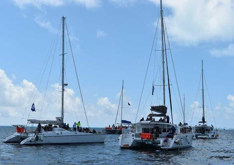 Cancun: Isla Mujeres Only Adults Catamaran, drinks & snorkel - Drinks, DJ music, and the adults-only promise