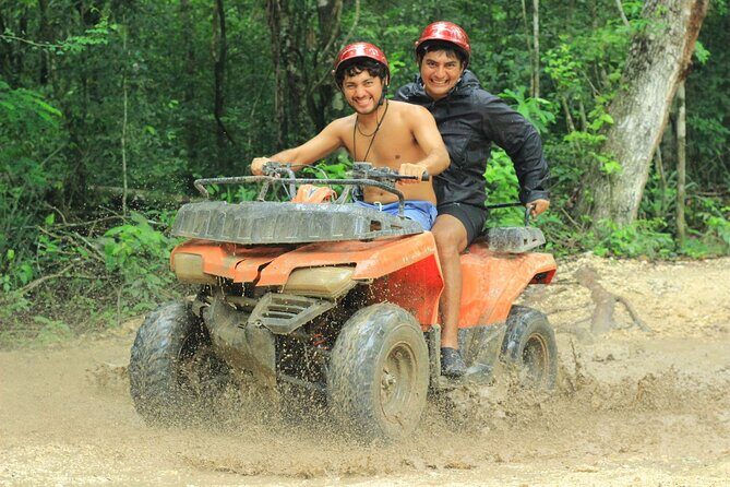 Cancun Jungle Adventure ATVs, Ziplines & Cenote Swim - Cenote Swim: Cool Off in Clear Water