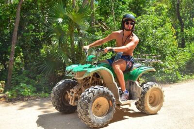 Cancun Jungle Escape: ATV's + Zip Lines + Cenote + Lunch - ATV circuit: how to make sure your ride is actually safe and fun