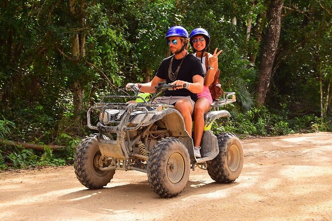 Cancun Jungle Escape: ATV's + Zip Lines + Cenote + Lunch - Cenote swim: stairs, water time, and what to pack