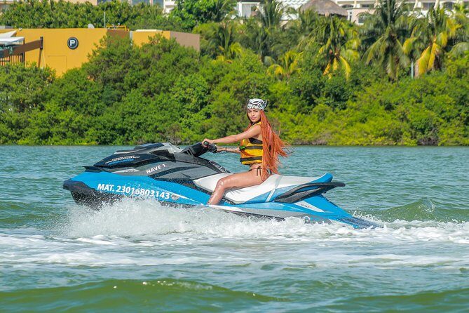 Cancun mangrove jet ski tour: 1 rider per jet ski - The One-Hour Ride: How the Experience Flows