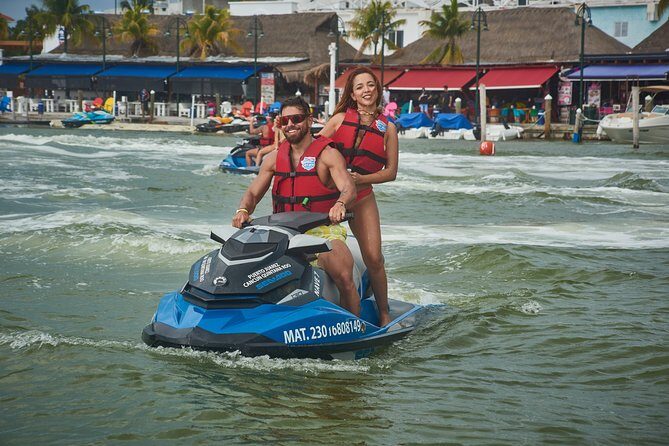 Cancun Mangrove Jet Ski Tour: 2 riders per jet ski - Your jet ski setup: Sea-Doo, lifejackets, and real safety coaching