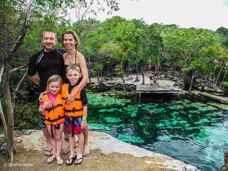 Cancun: Marine Turtle Observation in Akumal - Cenote snorkeling after turtles: crystal water and a different kind of swim