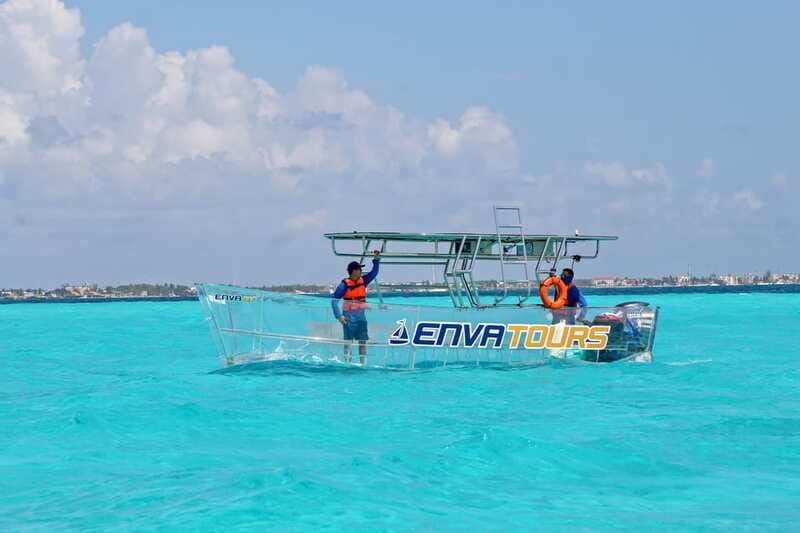 Cancún: Nichupté Lagoon Transparent Boat Tour with Drinks - Key things I’d lock in before you go
