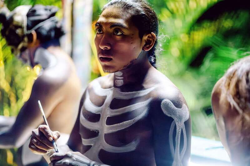 Cancun or Merida: Day of the Dead with Taco buffet - Chichikan cenote at night: body painting, dance, workshops, and free time
