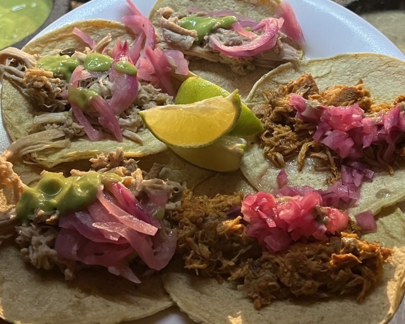 Cancun or Merida: Day of the Dead with Taco buffet - Taco buffet and tequila tasting: finishing with food that fits the story