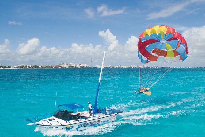 Cancun Parasailing Adventure - How the experience runs: instruction, harnessing, then takeoff