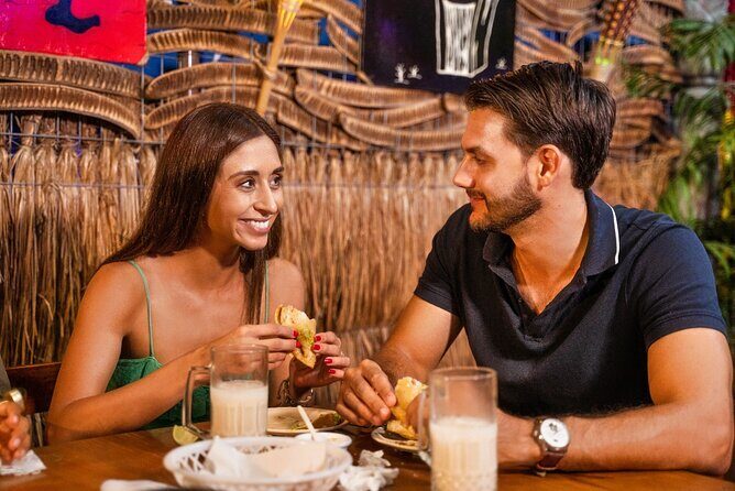 Cancun Taco & Mexican Food Tour with Tequila Tasting - Mercado 28 tequila tasting, plus a 45-minute market breather