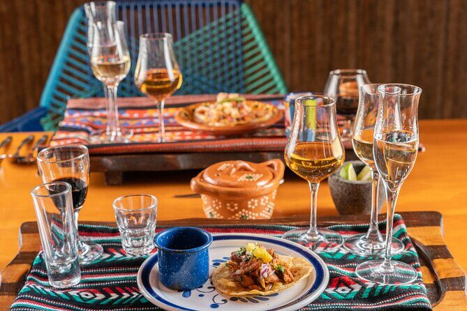 Cancun Tequila Tasting and Pairing - Three pairings plus seven tequila samples and a dessert