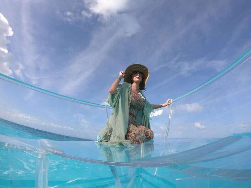 Cancun: Transparent Boat Tour with Drinks - Key things to know before you book