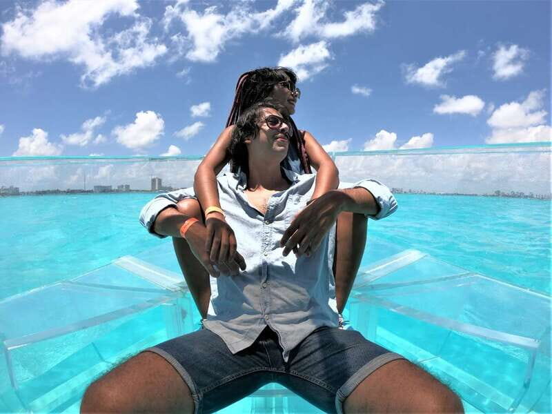 Cancun: Transparent Boat Tour with Drinks - A glass-bottom boat over Cancun reefs: what you’re really paying for