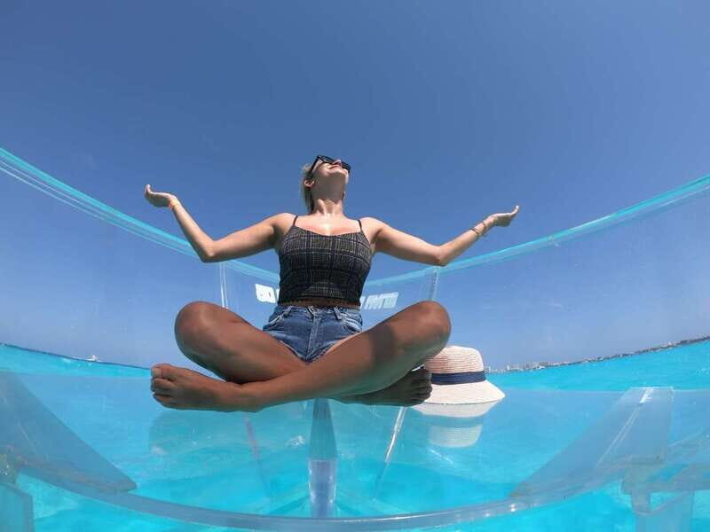 Cancun: Transparent Boat Tour with Drinks - Envatours Cancún meeting point and what happens before you sail