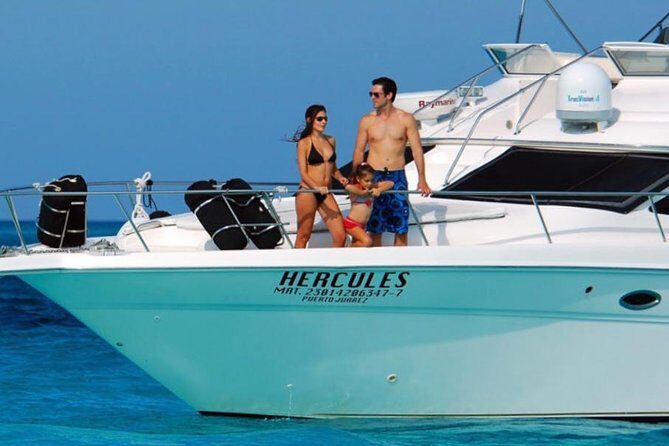 Cancún Yacht Rental SeaRay 46ft 25P13 - The Isla Mujeres and snorkeling upgrade: when it’s worth the extra hours