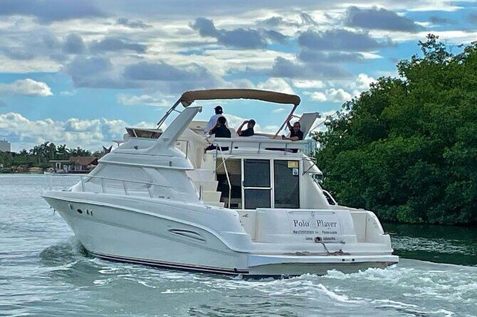 Cancun Yacht Tour - SEARAY YACHT 46 FT GREAT FOR SUNSET 15 PEOPLE MAX 25P9 - Sunset options: how to choose the right mood for your departure