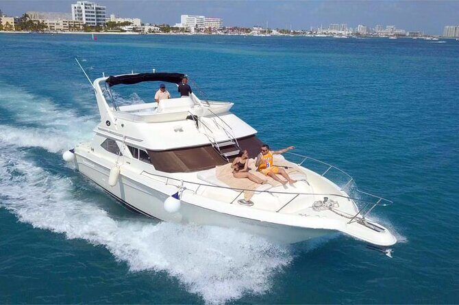 Cancun yachts rental YACHT 46 FT, 15 PAX MAX 25P12 - Private 46-Foot Yacht in Cancun: What You’re Actually Buying