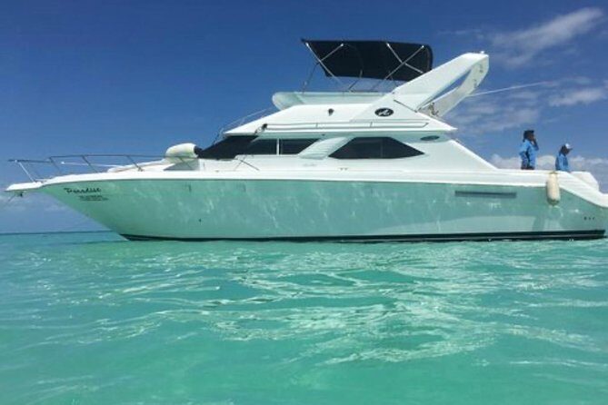 Cancun yachts rental YACHT 46 FT, 15 PAX MAX 25P12 - 2 Hours vs 4 Hours: Isla Mujeres and Snorkeling Choices
