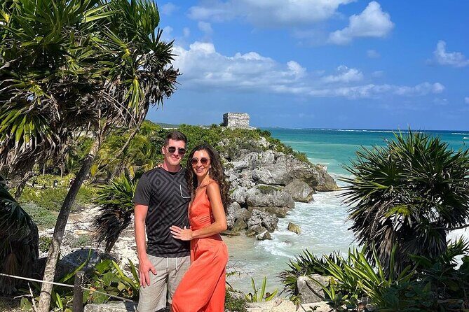 Casa Tortugas cenotes, Tulum Mayan site and Madre Naturaleza tour - Tulum Archaeological Site: 3 Hours to Wander the Cliffside Ruins