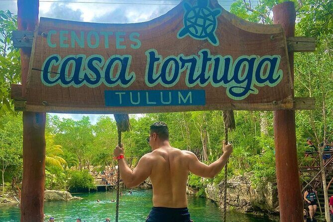 Casa Tortugas cenotes, Tulum Mayan site and Madre Naturaleza tour - Madre Naturaleza and the Ven a la Luz Sculpture Stop
