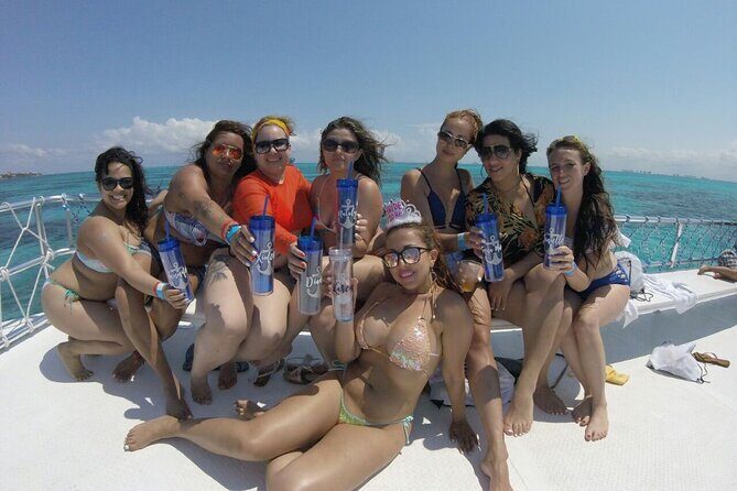 Catamaran Party Boat Cancun - Where this boat starts: Punta Nizuc and the 12:00 pm departure