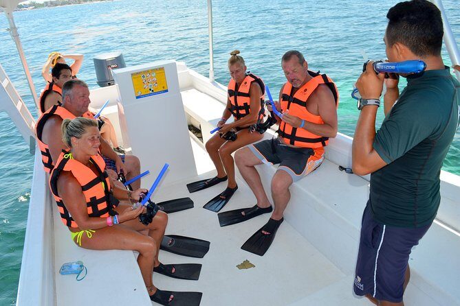 Catamaran Sail and Snorkeling Tour with Open Bar in Puerto Morelos - Riding a catamaran and snorkeling a protected reef