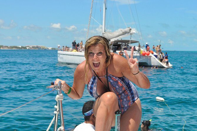 Catamaran Sailing & Snorkeling Experience Isla Mujeres from Playa Del Carmen - From Cancun Pier to Isla Mujeres: How the day really runs
