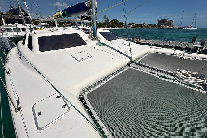 Catamaran to Isla Mujeres – Kids Go Free! (Only Pay Dock Fee) - Playa Norte Swim Stop: Your Best Bet for Classic Isla Mujeres Beach Time