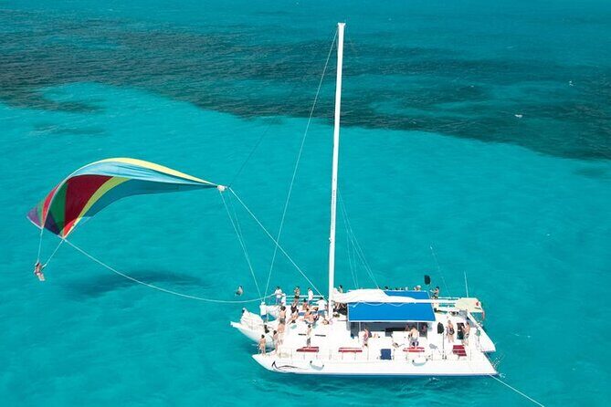 Catamaran to Isla Mujeres: Snorkel MUSA, Playa Norte & Buffet - From Temptation Cancun to the Sea: Getting on Board Smoothly