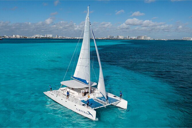 Catamaran Tour to Isla Mujeres Open bar and Lunch - Key highlights you’ll feel right away