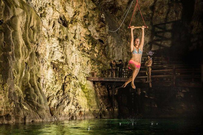 Cenote Maya Native Park Admission Ticket - Swimming and cenote adventure: what you can expect in the water zone
