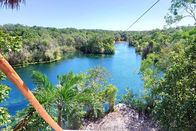 Cenote Tankah 4 Cenotes & Zip-Line Mayan Adventure - Tankah Park: Virgin Forest, Mayan Setting, and a Lagoon Worth the Effort