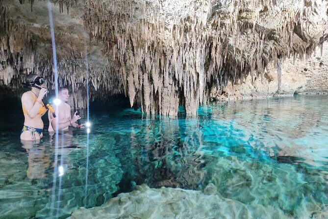 Cenote tour 4 hours - Stop 2: Cenote Xunaan Ha Swimming, Jumping, and Photo Moments