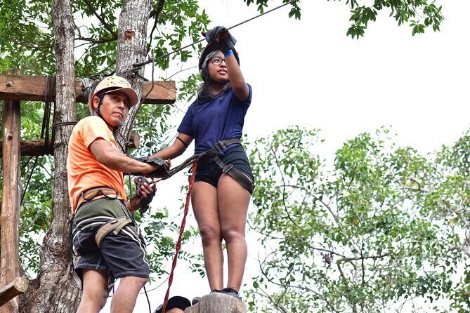 Cenote, Zipline & ATV Shared Combo 3x1 from Playa del Carmen & Cancun - ATV through obstacle roads: shared rides, age rules, and weight limits