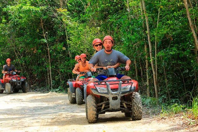 Cenote, Zipline & ATV Shared Combo 3x1 from Playa del Carmen & Cancun - Cenote swim: fresh water, sun exposure, and what you wear