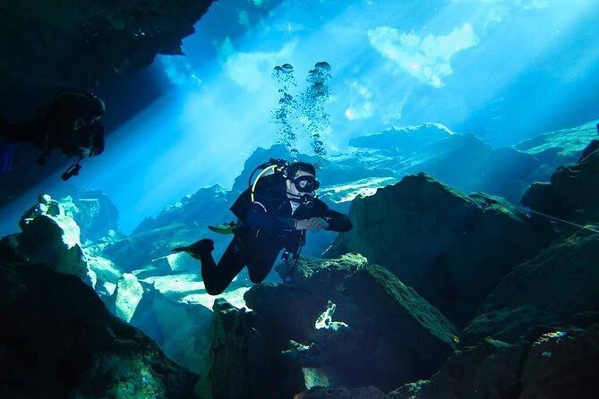 Cenotes diving - The cenote circuit: two different settings built for first-timers and photo lovers