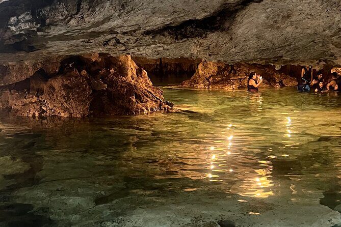 Cenotes Private Tour ( Two Eyes, Jaguar & Nicte-Ha ) - Dos Ojos Snorkeling: Bright Visibility in a Semi-Open System