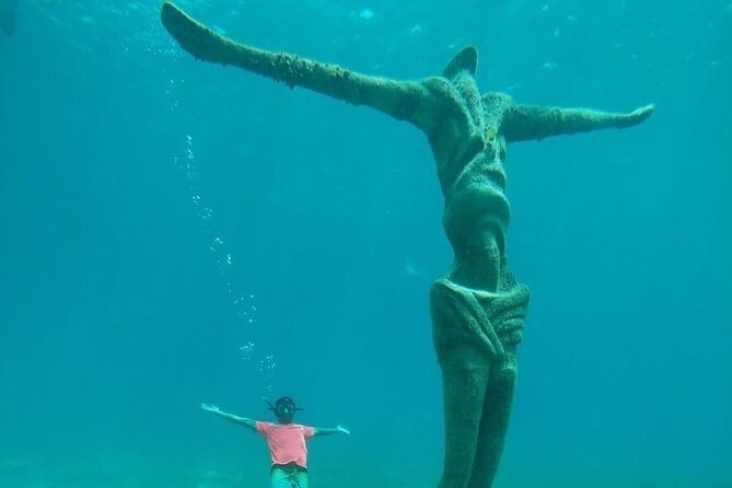 Chankanaab Park Admission + Snorkeling - Parque Nacional Arrecifes de Cozumel: protected water in a short stop