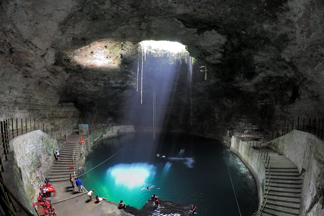 Chichen Itza, Cenote Ikkil and Hubiku+ Valladolid! Deluxe Chichen Itza Tour - Valladolid free time: church photos, main park strolling, and shopping reality