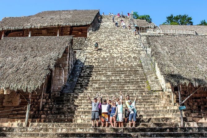 Chichen Itza & EkBalam Ruins with Cenote Swimming from Cancun - Cenote Saamal swim: the sunlit blue effect and comfort tips