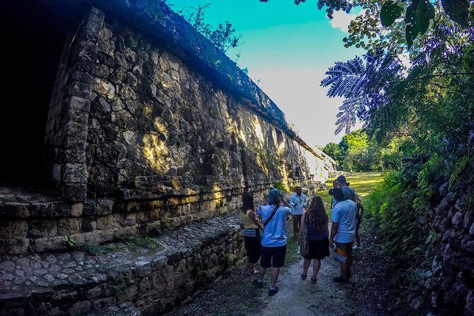Chichen Itza & EkBalam Ruins with Cenote Swimming from Cancun - Ek Balam: climbing for views and those underworld fresco themes