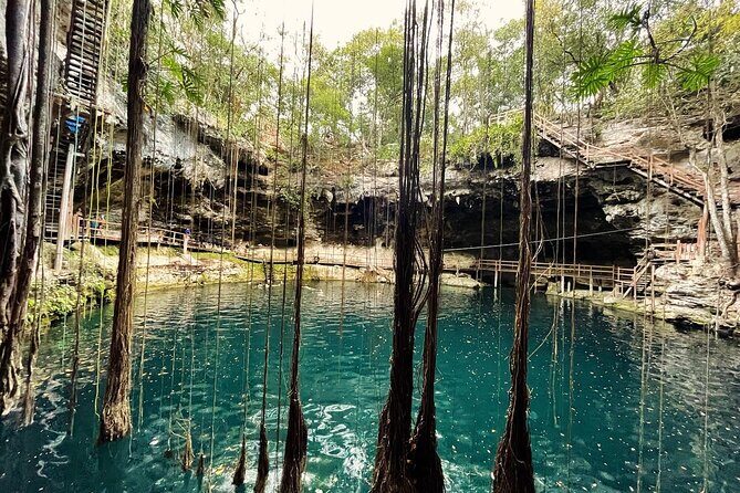 Chichén Itzá Marvels Day Trip:Cenote Oxman & Valladolid Adventure - Cenote Oxman Swim: Refreshing Water, But Timing Gets Real
