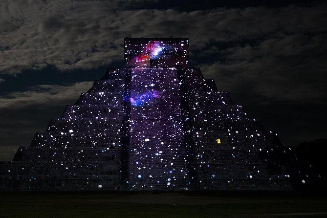 Chichen Itza Night Show + Cenote + Valladolid - Noches de Kukulkan: The Sound-and-Light Show at Chichén Itzá