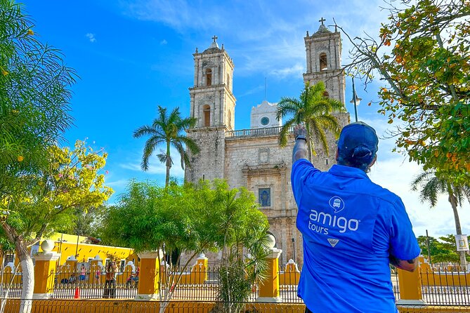 Chichen Itza, Valladolid & Cenote Private Tour with Buffet Lunch - Stop 1: Valladolid first thing for photos, streets, and quick shopping