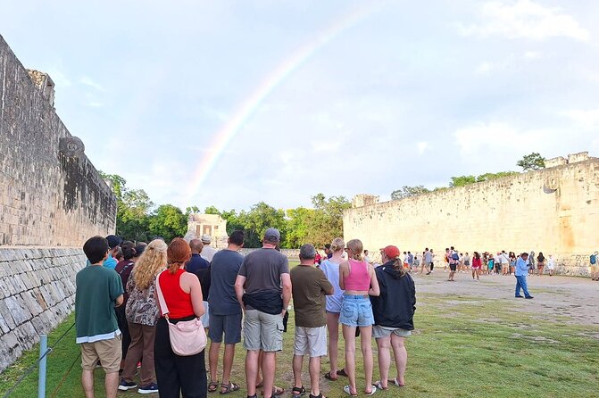 Chichen Itza Walking Tour in Portuguese or Italian Skip the Line Access - Temple of the Warriors: Engravings, Pillars, and the Darker Side of the Story