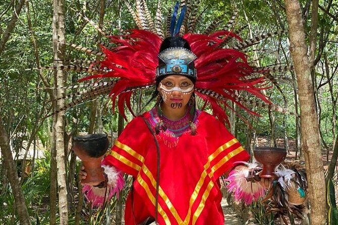 Chichikan Cenote and Mayan Experience at Valladolid Yucatan - Inside the Cenote: Waterfalls, Fish, and the Steep Stair Reality